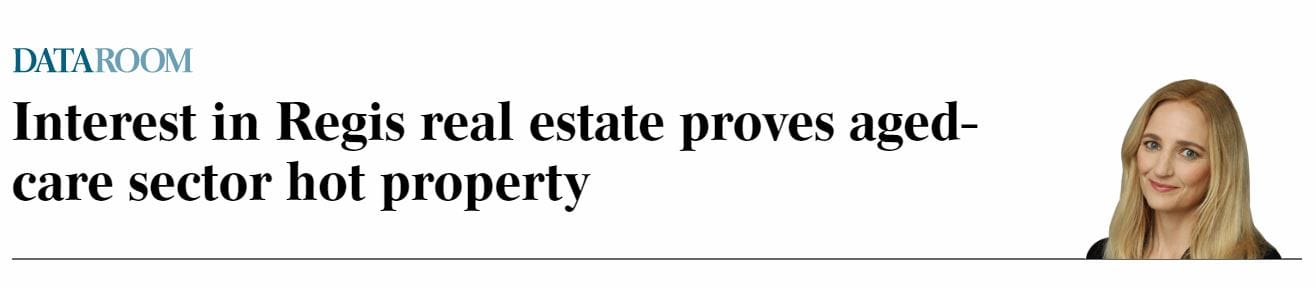 Speculation around Regis selling off real estate assets
