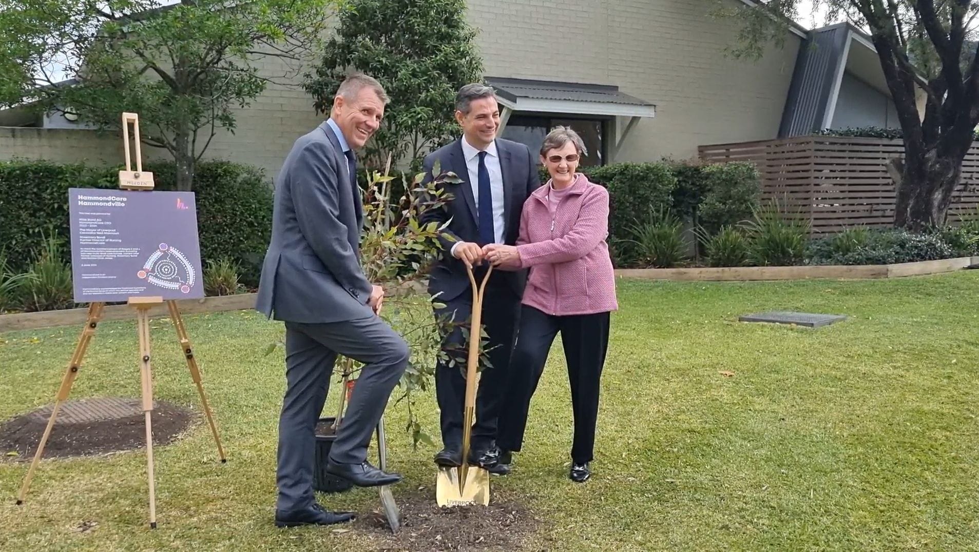 HammondCare turns sod on two new aged care homes at flagship Sydney site