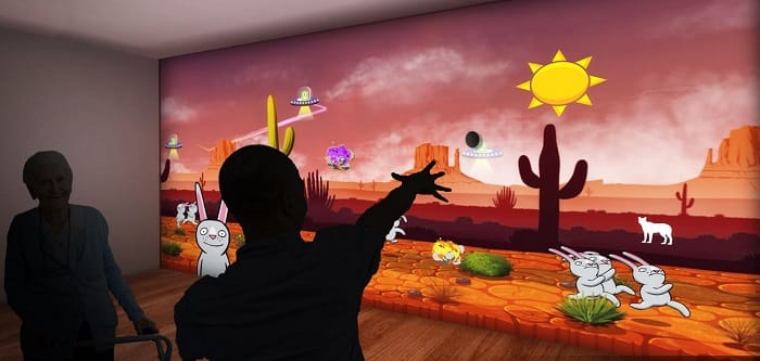 TLC Healthcare installs Australia’s first ‘virtual reality wall for aged care
