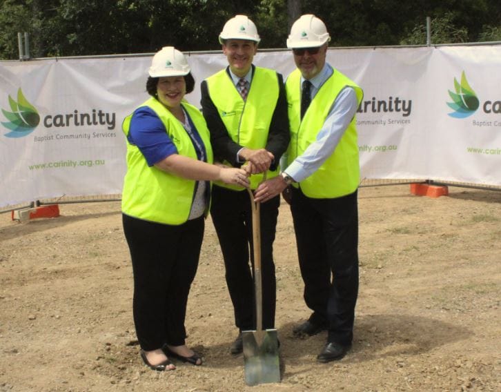 QLD provider Carinity breaks ground on five-year $65M village and aged care development in Brisbane