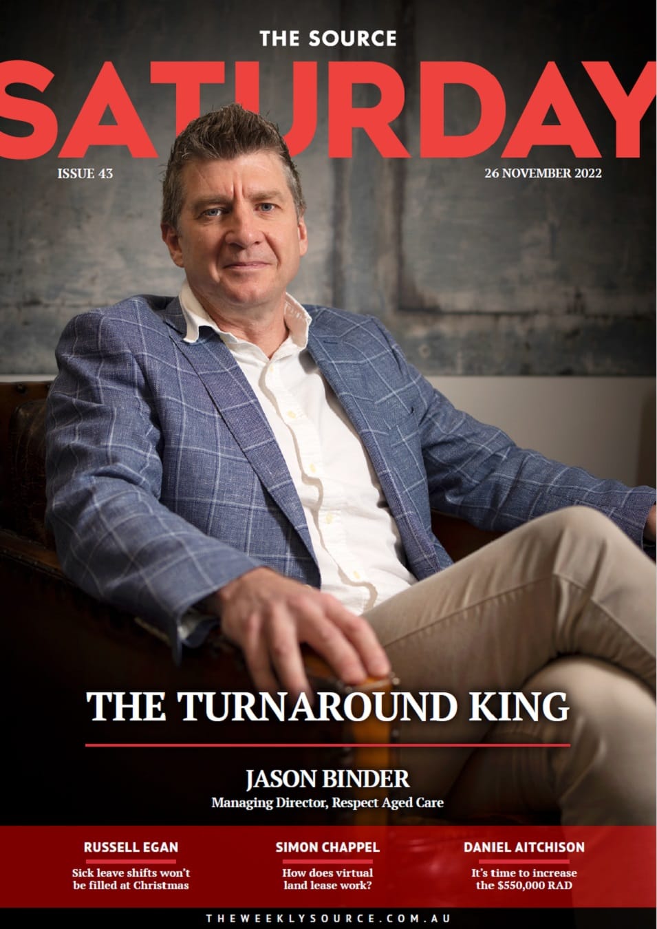 ISSUE 43 - Jason Binder, Managing Director, Respect Aged Care