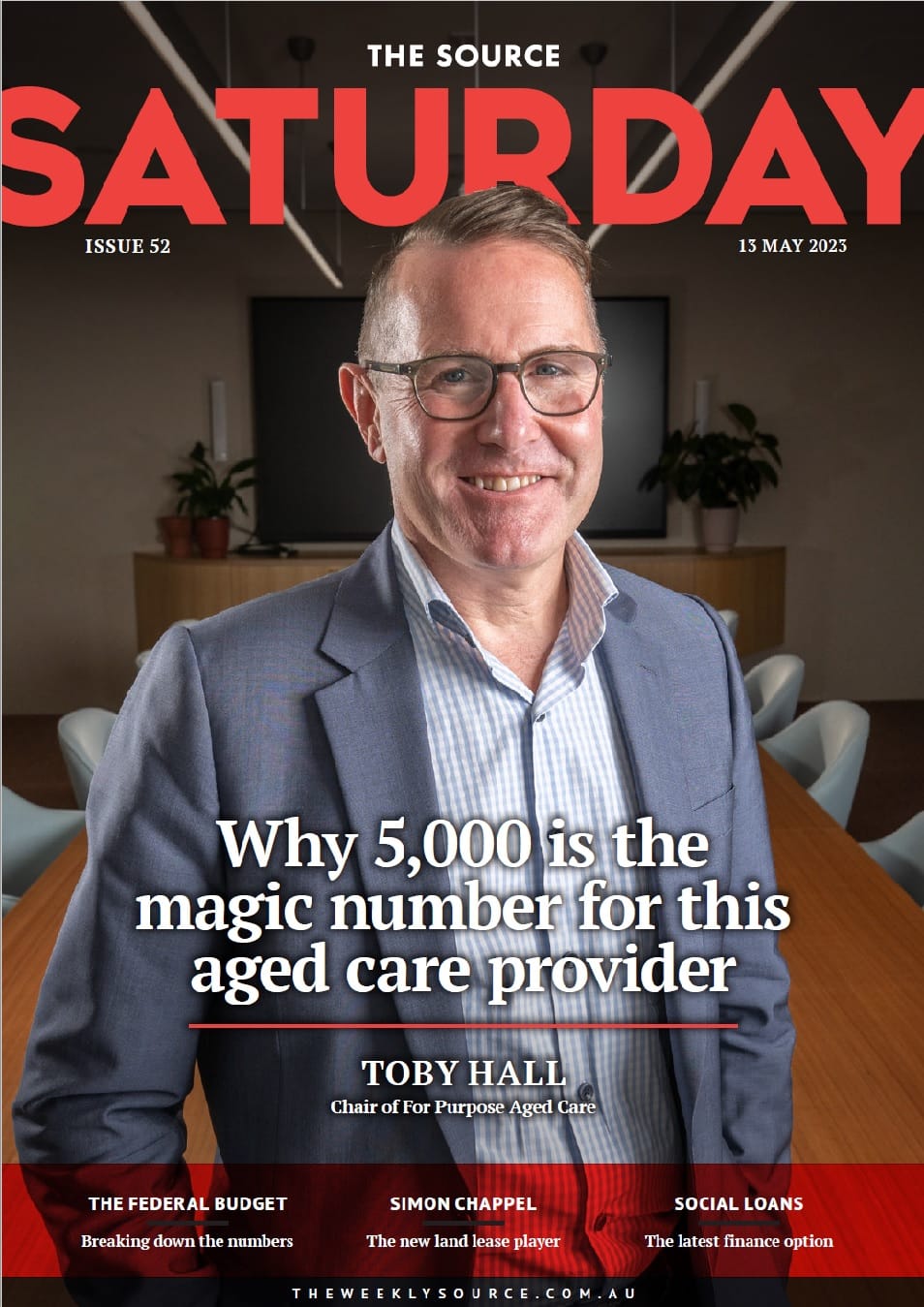 ISSUE 52 - Toby Hall, Chair of For Purpose Aged Care