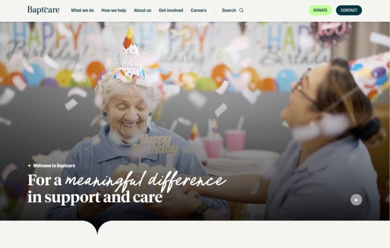 Baptcare website refresh receives widespread approval post image