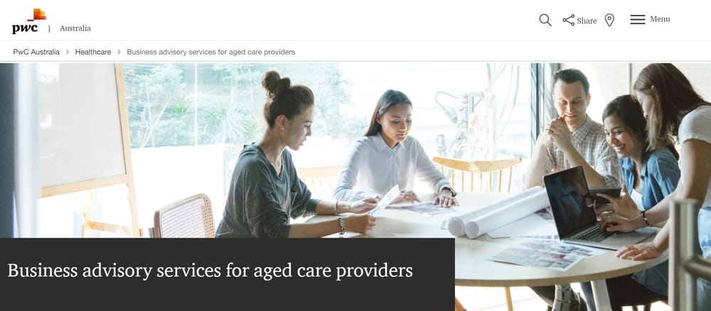 45% of aged care providers expected to access PwC’s free business advisory services in next 12 months – but still a gap in operators not seeking help post image