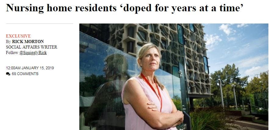 The Australian and the 7.30 Report put the spotlight on chemical restraints post image