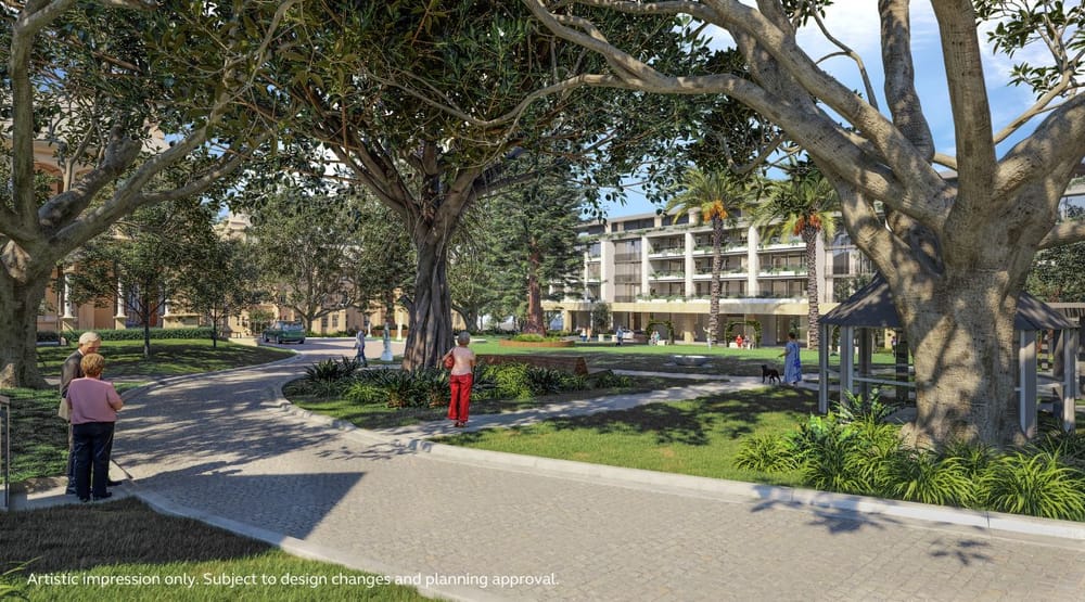 Rental apartments in Uniting’s updated redevelopment plans for its biggest project Waverley Estate post image