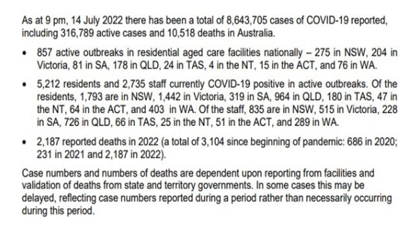 COVID-19 outbreaks in aged care soaring as regulator warns of action against providers’ “slow or ineffective response” post image
