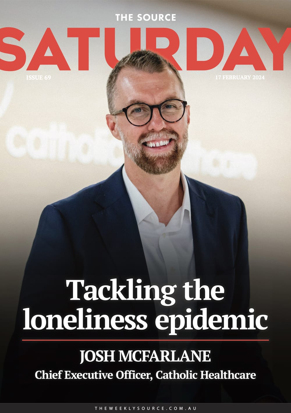 Only in SATURDAY: Catholic HealthCare CEO Josh McFarlane's exclusive interview post image