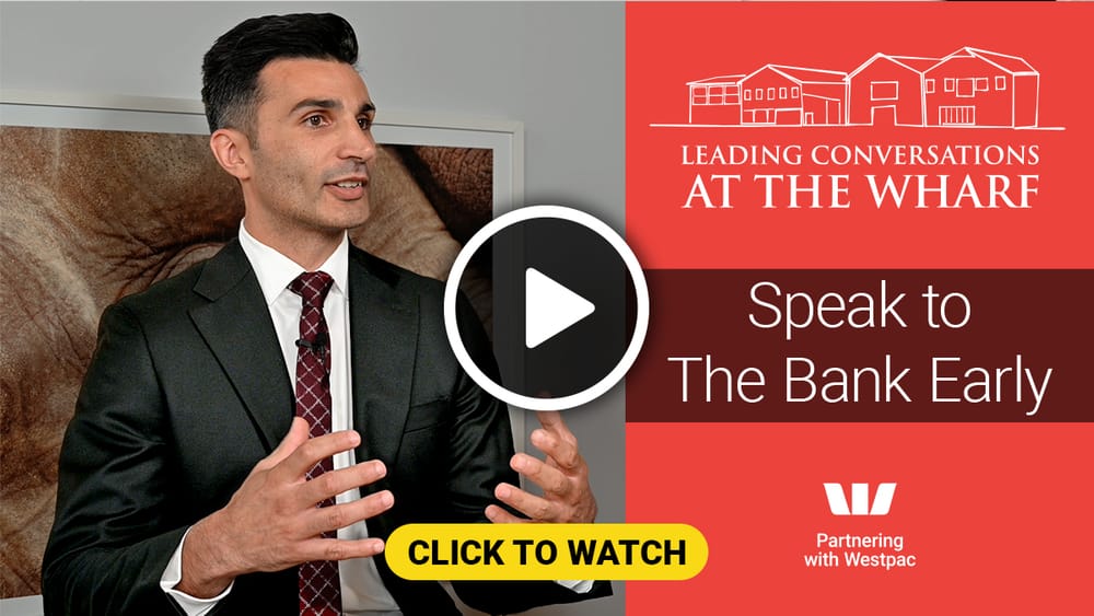Conversations at the Wharf: The unexpected benefits of talking to the bank about projects early post image
