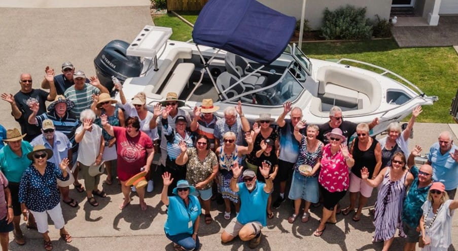 Ingenia launches community boat at Hervey Bay community post image