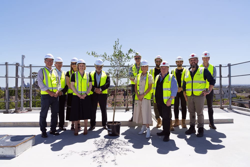 VMCH holds topping out ceremony for $250M flagship retirement village St. Clare post image