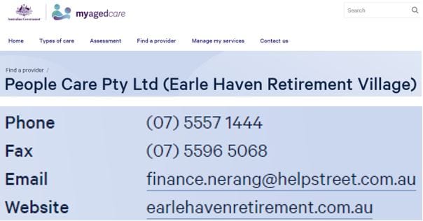 Earle Haven – is it a retirement village? And what will happen to consumer ‘trust’? post image