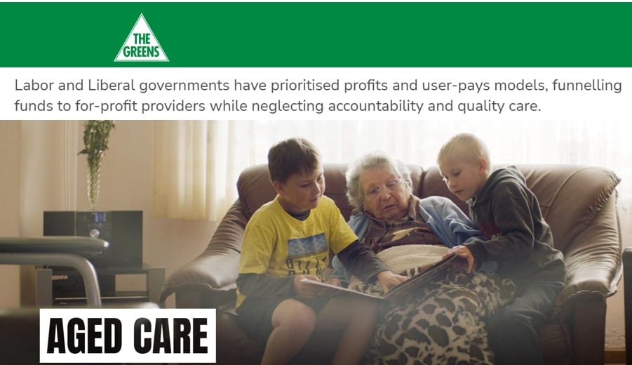 Could Australia really have a ‘de-rationed’ aged care system? The Greens say yes; logic – and fairness – says no post image