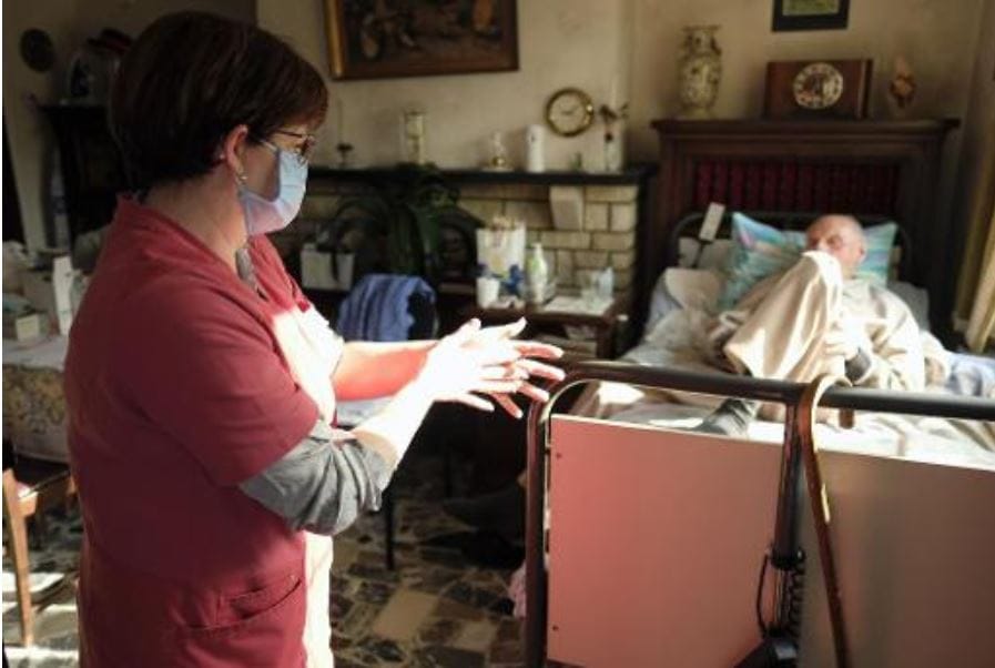 Belgium: Government approves use of hospital resources to help struggling aged care homes – 20% of residents and 14% of staff infected post image