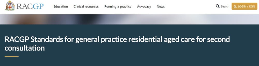 GPs put their own voluntary aged care standards out for second round of consultation – onus on providers to monitor prescription of psychotropic drugs post image