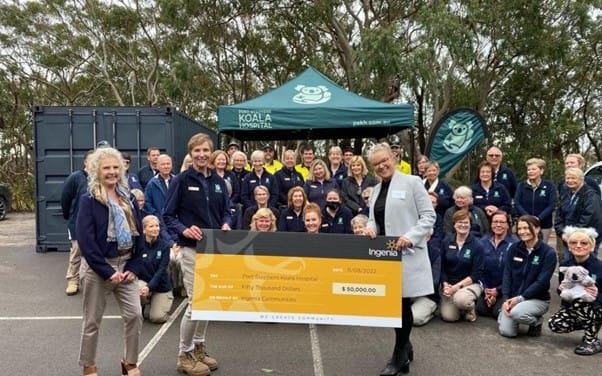 Ingenia in $100,000 three-year partnership with Port Stephens Koala Hospital in NSW post image