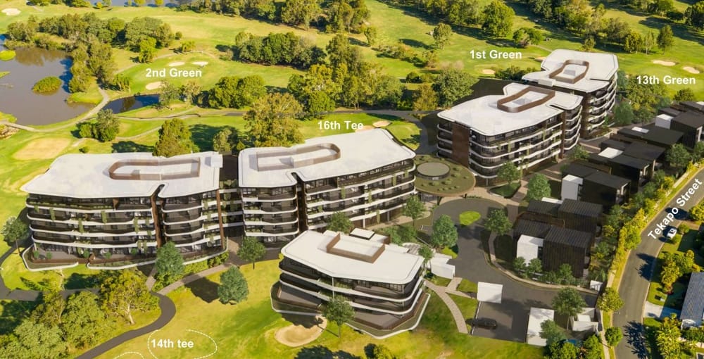Tim Russell and Mark Taylor want to put another retirement village on a golf course post image