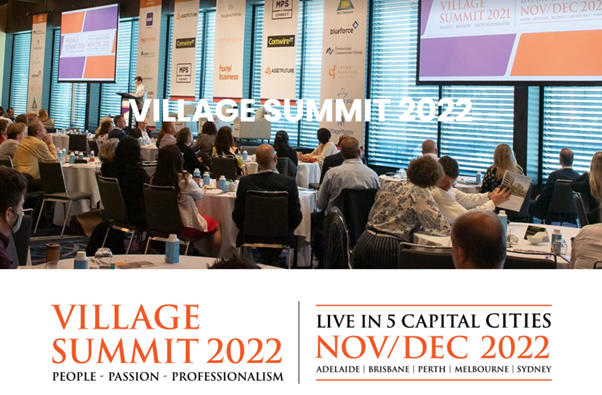 Australia’s Premier Event for Village and Community Managers – VILLAGE SUMMIT 2022 post image
