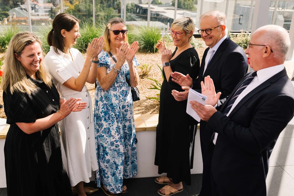 Social and senior housing. 33 desperate Northern Beaches women turned away each month. How can the Prime Minister smile? post image
