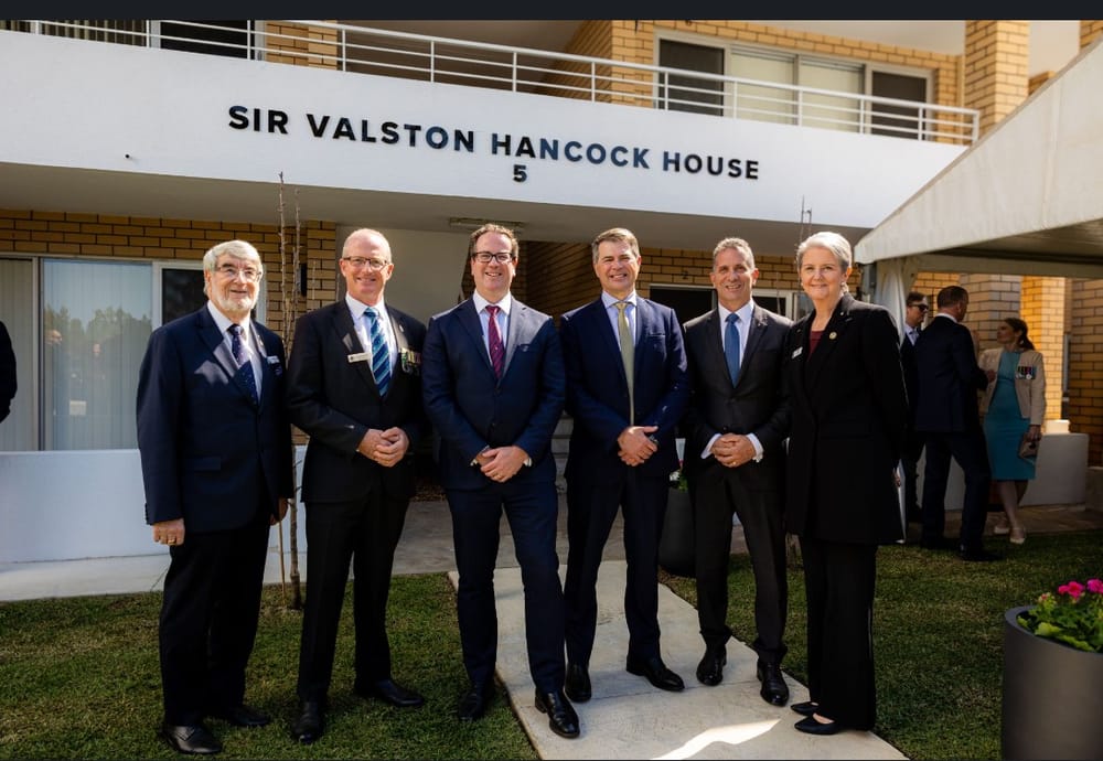RAAFA WA open accommodation and much-needed assistance to veterans thanks to Hancock Prospecting post image