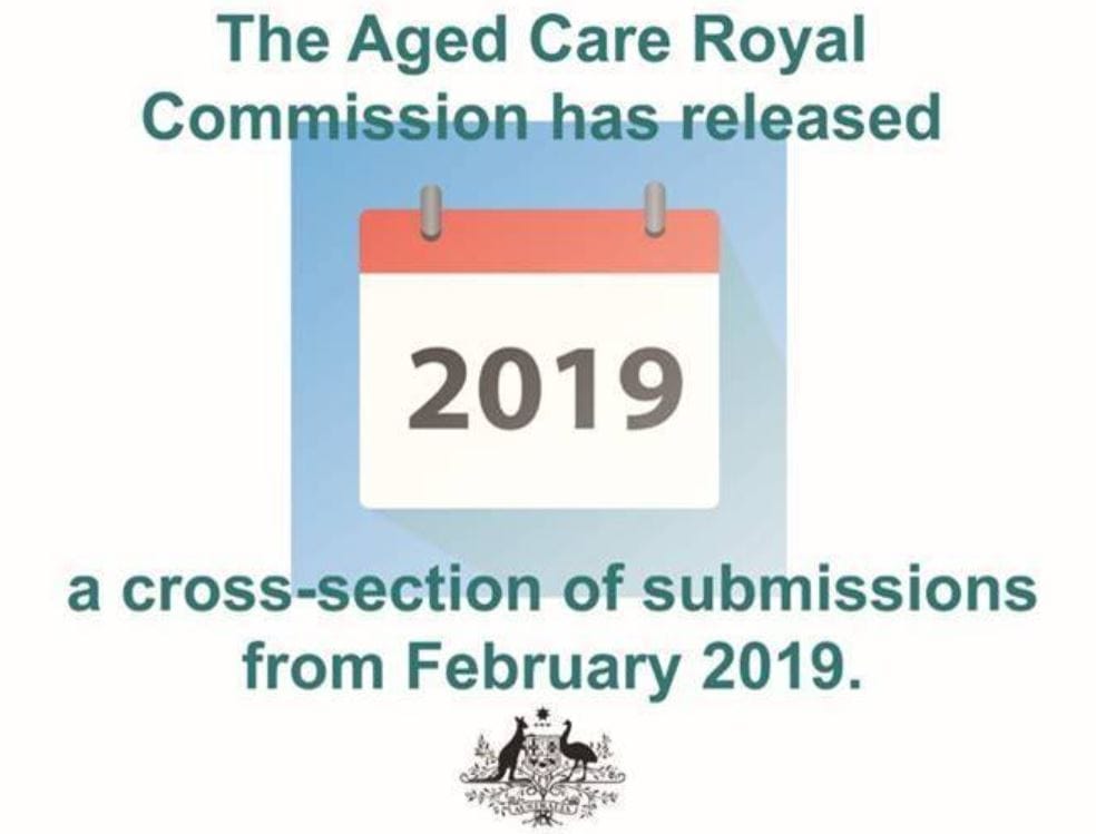 Aged Care Royal Commission publishes next round of submissions – only families and staff, no providers post image