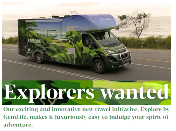 GemLife creates innovative marketing targeting grey nomads with 5 motorhomes for residents post image