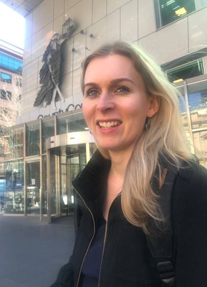 Our Editor Lauren Broomham in the latest Royal Commission newsletter post image