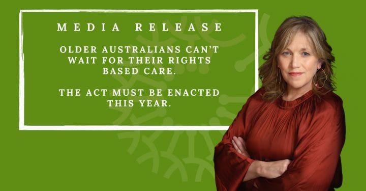 Delay in rights-based aged care laws "deeply concerning": COTA Australia and OPAN post image