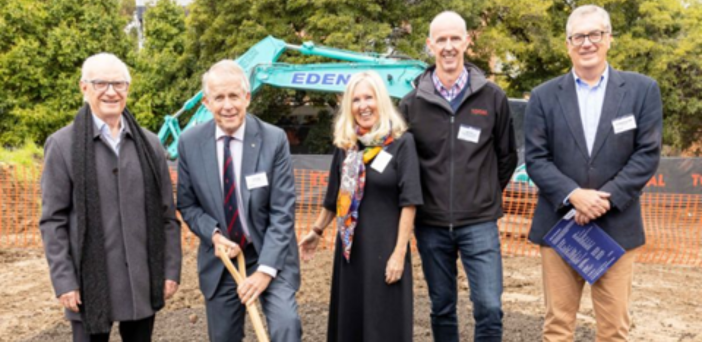 First sod turned at mecwacare’s new Richmond home, Melbourne post image