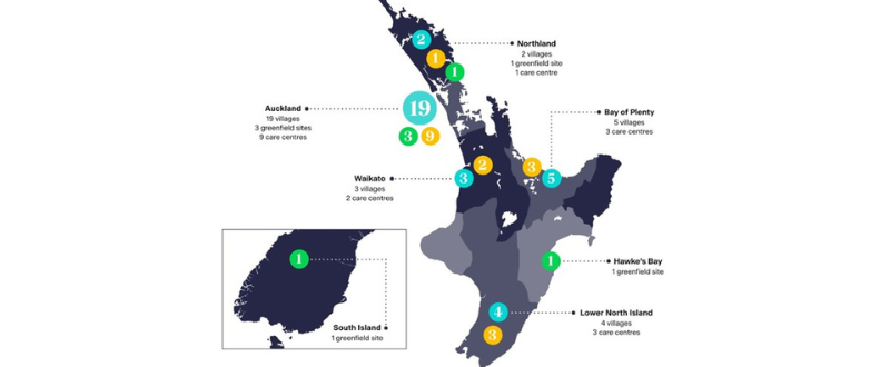Metlifecare's NZ$100m-plus plans for 10 existing villages post image