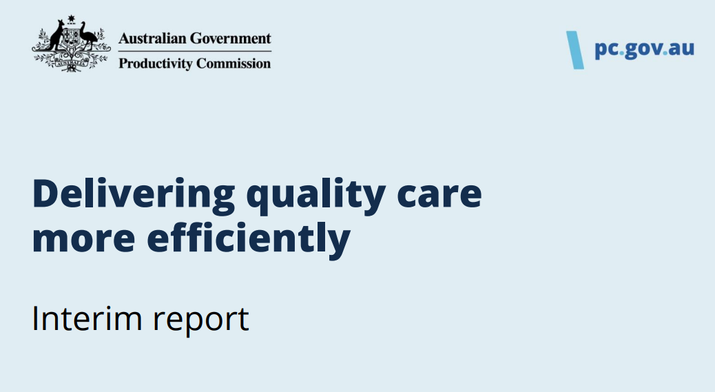 Productivity Commission's Interim Report on Care recommends merging aged care and NDIS post image