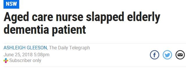 Aged care worker catches nurse assaulting resident with GoPro camera post image