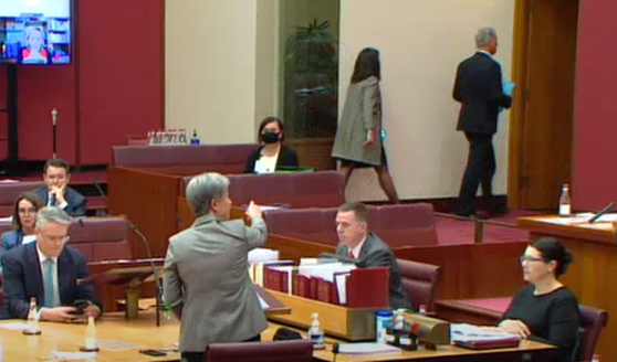Minister Colbeck walks out on Labor, followed by stinging rebuke post image