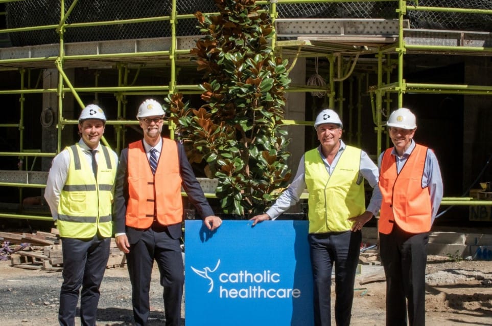 Catholic Healthcare celebrates construction milestone for new aged care home on NSW Central Coast post image