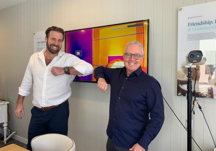 Odyssey Private Aged Care launches thermal sensor technology in its apartments – locking out anyone with temperature above 37 degrees post image