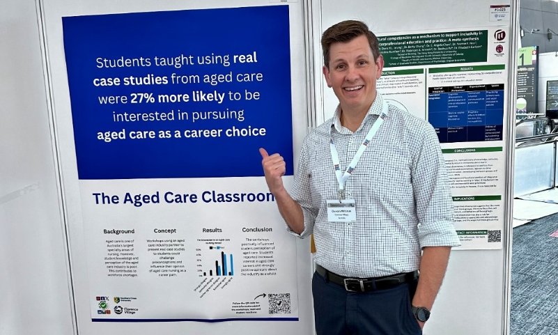 Myth busters: innovative education partnership seeks to increase nursing student interest in aged care post image