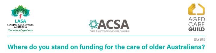 ACSA, LASA and Aged Care Guild barrack for aged care in lead up to super Saturday by-elections post image