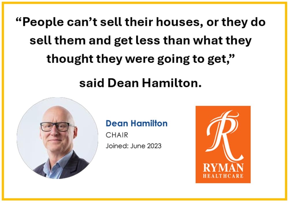 With house prices predicted to fall, New Zealand is a warning to all retirement operators post image
