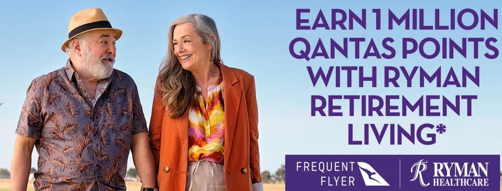 Ryman Healthcare offers 1 million Qantas Frequent Flyer points village sales incentive post image