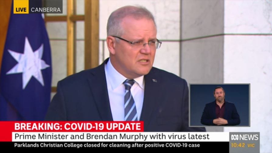PM thanks Victorian Premier after public slap down of ‘private’ aged care homes post image