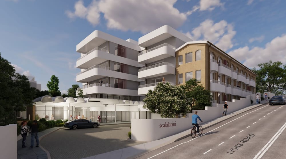 Harbourside by Scalabrini in Drummoyne in Sydney’s Inner West to have 54 independent living units and care hub with two specialist units post image