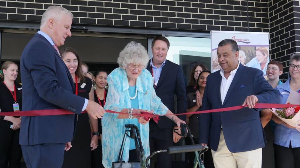 Signature Care defies doomsayers with 120 of 144 beds full at latest aged care home post image