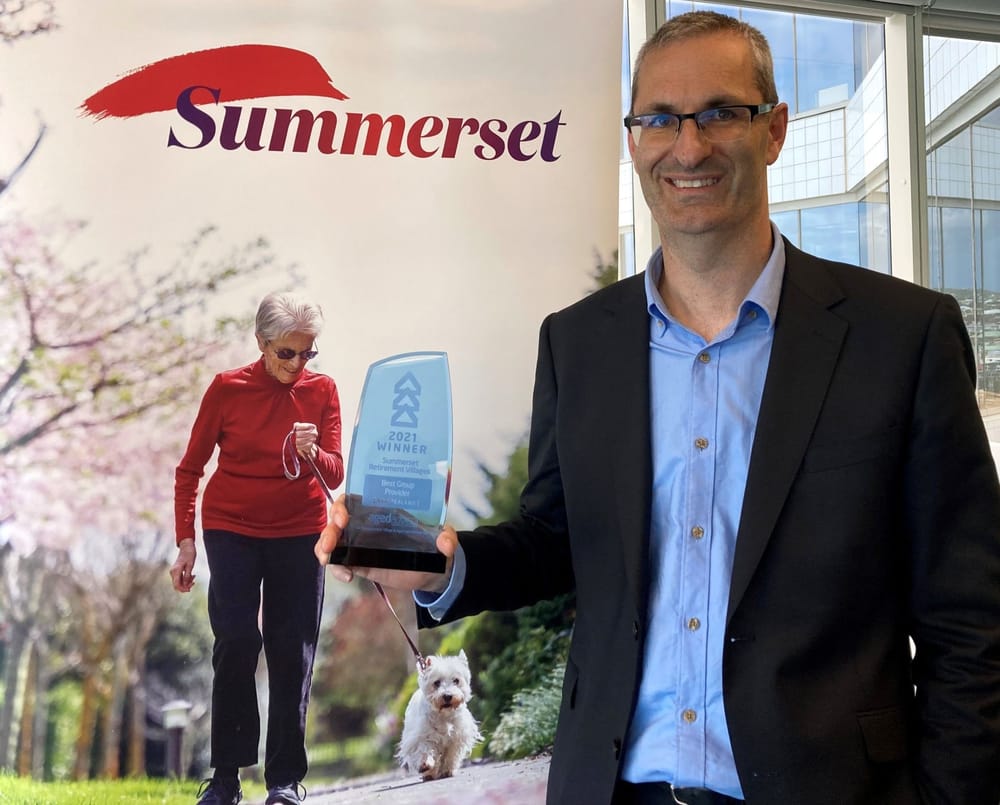 Melbourne-bound Summerset Group wins Best Provider in NZ award post image