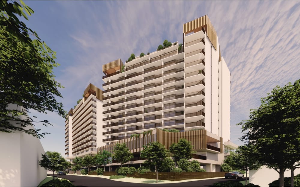 Also on Hope Island, Phil Usher’s new Odyssey private aged care twin towers revealed for first time post image