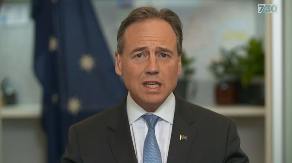 Greg Hunt says masks could become mandatory in areas with COVID-19 community transmission – as WHO says pandemic isn’t even close to being over post image