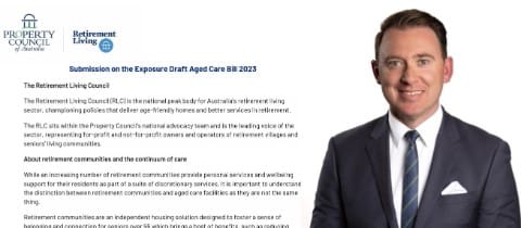 Retirement Living Council’s concerns with Exposure Draft Aged Care Bill 2023 very clear post image