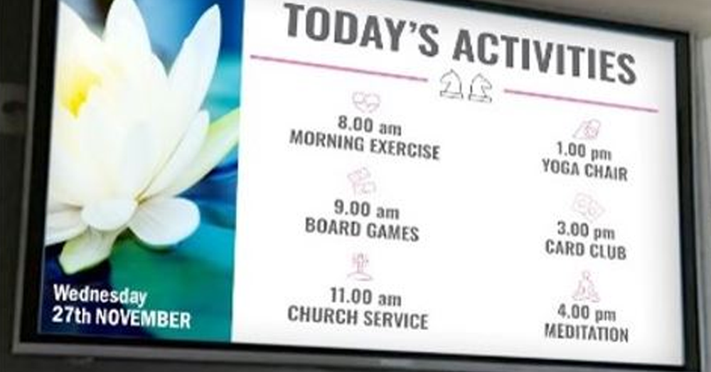 Uniting partners with Swift to install digital screens in aged care facilities post image