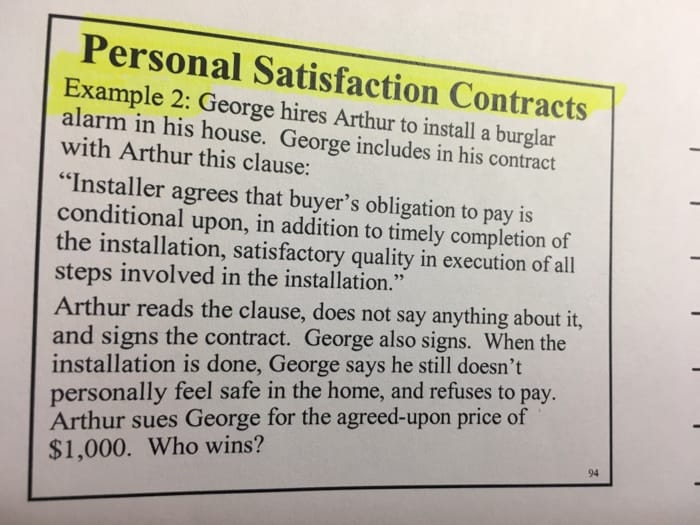 Contracts and ‘satisfaction’ with living in a village post image