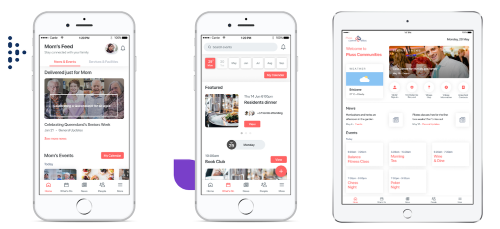 Pluss Communities app — connecting the whole village​ post image
