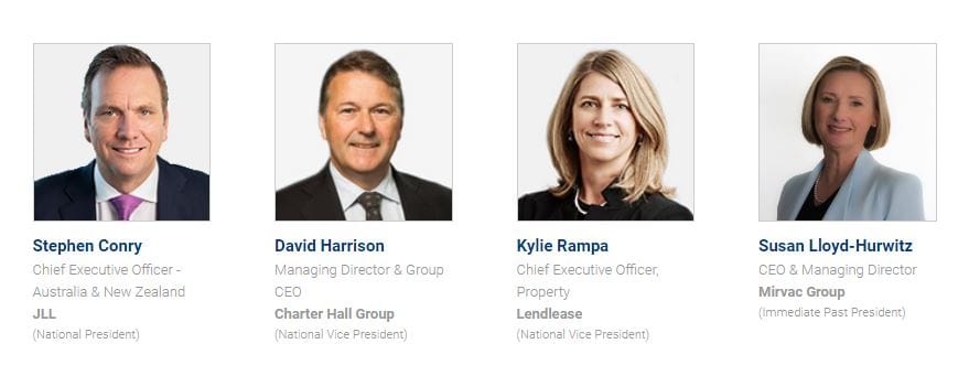 Property Council of Australia (PCA) elects new President and Board of Directors post image